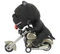 LOORGVEL Creative Animal Inertia Motorbike for Plastic Friction Powered Motorcycle Model Safe and Polished Design for Cognitive Development and Home Decoration