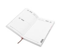 LOORGVEL Daily Monthly Planner Pink Stylish Agenda for Business Home Office Weekly and Monthly Sections with Detailed Daily Scheduling Elegant Professional Organizer for Goal Setting and