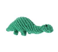 LOORGVEL Dinosaur Shaped Dog Rope Chew for Puppies and Dogs Colored Puppy Chew for Teething Interactive Pet for Training Exercise and Dental Health