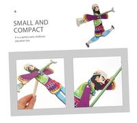 LOORGVEL DIY Traditional Chinese Shadow Puppetry Kit for Creative Educational with Classic Journey West Characters Fun Family Craft for Imagination and Cultural Learning