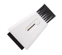 LOORGVEL Double-Head Cleaning Brush for Window Grooves and Keyboard Slots, White Multifunctional Slot and Screen Dust Removal Tool for Home and Office