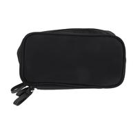 LOORGVEL Double Layer Portable Cosmetic Storage Bag for Lipsticks and Essential Oils Handheld Makeup Organizer with Spacious Compartments Travel Friendly Pouch for Business Trips Gym and