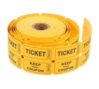 LOORGVEL Double Roll Raffle Tickets Carnival Event for Lotteries Charity Auctions Classroom Rewards Door Prizes and Celebration Use
