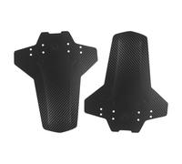 LOORGVEL Dustproof Universal Mudguard Front Bike Mudguard 3D Carbon Fiber Easy Attachment for-Road Cycling