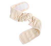 LOORGVEL Elastic Cotton Newborn Belly Button Band for Babies Gentle on Baby's Skin Adjustable Diaper Support Belt for Newborn Diaper Accessories in Light Green