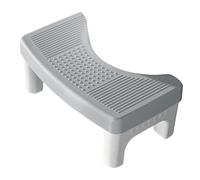 LOORGVEL Ergonomic Bathroom Squatting Footstool Slip Toilet Step Stool for Adults Compact Space Saving Design with Wear Resistant Base Comfortable Potty Footrest for Home Toilet Use