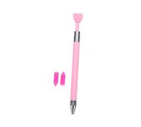 LOORGVEL Ergonomic Diamond Drawing Pen with Soft Pink Wax for Nail Art and DIY Crafts Comfortable Grip Diamond Art Drill Tool for Precise Rhinestone Placement and Bead Picking