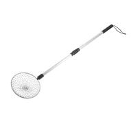 LOORGVEL Extendable Chicken Egg Grabber Tool with 2-segment Handle and Large Mesh Basket Portable Egg Collector Stick for Poultry Coop Adjustable 44-75cm Reach