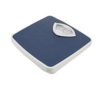 LOORGVEL Extra Large Rotating Dial Bathroom Scale with Display PU Non Slip Mat Durable Mechanical Body Weight Scale for Home Use Easy Operation Battery Design