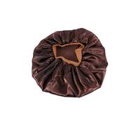 LOORGVEL Extra Large Satin Sleep Cap Imitation Silk Hair Round Elastic Cap for Bathing for Large Heads Gentle Hair and Skin