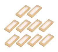 LOORGVEL False Eyelash Storage Box Organizer 24pcs Drawer Type Lash Holder Empty Eyelash Case for Makeup Artists and Travel Use