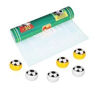 LOORGVEL Finger Soccer Game with Bowling Mini Interactive Tabletop Football for Portable Desktop Soccer Board Game for Parties and Family Fun Enhances Coordination and Social Skills
