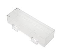 LOORGVEL Fish Acclimation Box Medium 16x4x5.3cm Acrylic Aquarium Breeder Box for Fish Egg Hatching and Fry Isolation