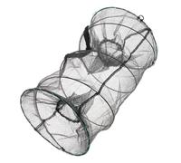 LOORGVEL Fishing Net Cage Spring Loaded Trap for Crabs Shrimp Lobster Portable Collapsible Bait Net with Durable Material Quick Setup High Catch Efficiency Compact for Sea Fishing