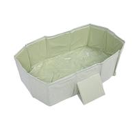 LOORGVEL Foldable Bathtub for Newborn Bath Space-Saving Portable Boy Girl Wash Tub Soft Foldable Tub for Boys and Girls Bathing at Home