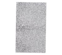 LOORGVEL Foldable Silver Nail Art Table Mat with Full Rhinestone Design Nail Practice Cushion for Manicure Salon Protecting Desktop Easy to Clean for Beginners