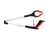 LOORGVEL Foldable Trash Picker Grabber Tool with Non-Slip Grip Long Reach Reacher for Elderly and Disabled Easy Operation Garbage Clip for Cleaning and Picking Up Rubbish