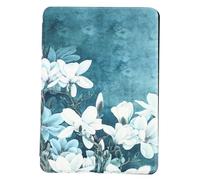 LOORGVEL Folding E Reader Cover with Auto Wake Function Lightweight Protector for Scratch and Fall Design Secure Magnetic Clasp Floral Pattern