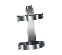 LOORGVEL Galvanized Iron Fire Extinguisher Mount Bracket Durable Wall Holder for Car Home Store Easy Installation Stable and Reliable Fire Safety Equipment