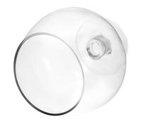 LOORGVEL Glass Goldfish Tank 4l Desktop Aquarium Fish Bowl with Miniature Landscape Vase Suitable for Tabletop Hydroponic Planting and Home Decor