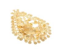 LOORGVEL Glitter Belly Dancing Cap with Shimmering Coins Pendant Elegant Hair Accessories for Dance Performances Unique Inspired Headpiece Vintage Alloy Design for Belly Dance and Costumes