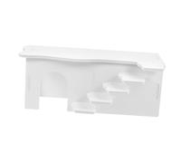 LOORGVEL Hamster House Guinea Pig Hideout with Ladder Design Plastic Two-room Habitat Decor Small Animal Sleeping Nest for Hamsters and Guinea Pigs