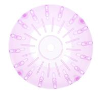 LOORGVEL Hamster Running Ball Toy 10Cm Lightweight Plastic Exercise Ball for Small Pets Gerbils Dwarf Hamsters Indoor Activity