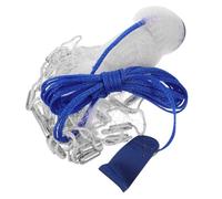 LOORGVEL Hand Cast Fishing Net No-rings Design Monofilament For Easy Throwing Catching Bait Fish In Lakes Rivers Coastal Waters 4ft/1.2m