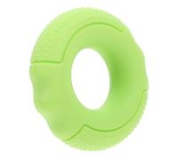 LOORGVEL Hand Grip Strengthener Light Green Silicone Forearm Exerciser with Slip Massage Dots for Muscle Training Stress and Home Sports Accessories