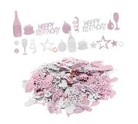 LOORGVEL Happy Birthday Table Scatter Confetti Birthday Party Decorations of Party Confetti for Table Centerpieces for