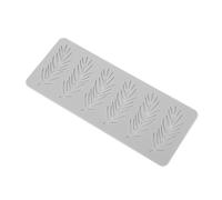 LOORGVEL Heat-Resistant Silicone Leaf Shape Mold Tropical Tree Leaf Embossing Pan for Cake Fondant Lace Decoration DIY Baking Chocolate Candy Crafting