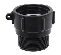 LOORGVEL Heavy Duty IBC Tank Adapter with Sealing Ring Coarse Thread to Npt Converter for Tote Durable Water Tank Connector for Garden Hose and Drain Plug