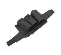 LOORGVEL Heavy Duty Tool Belt with Waist Strap Garden Utility Pouch with Three Visible Pockets Cut and Abrasion Resistant Apron for Carpentry Gardening Cleaning and Lawn Care
