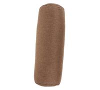 LOORGVEL High Density Yoga Pillow for Beginners Cotton Linen Cylinder Bolster Cushion with Breathable Pearl Cotton Supportive Lumbar and Neck Aid for Restorative Practice Removable Washable