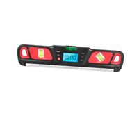 LOORGVEL High Precision Backlight Mini Spirit Level Ruler Portable Bubble Level Calibrator for Home Office Picture Frames and Posters and Easy to Use