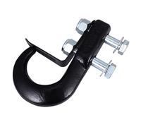 LOORGVEL High Strength Car Tow Hook with Plastic Coating Sturdy Trailer Hitch for Reliable Towing Easy Installation Load Capacity Heavy Duty Bumper Trailer Hook for Cars and Trucks