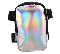 LOORGVEL Holographic Leg Fanny Pack for Women Adjustable Strap Lightweight Thigh Bag Handsfree Outdoor Hiking Biking Travel Pouch Motorcycle Costume Accessory