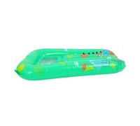 LOORGVEL Inflatable Pool Float with Window PVC Material Water Slide for Summer Pool Parties and Beach Use Safe Cartoon Pattern for Boys