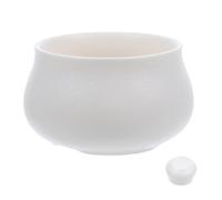 LOORGVEL Japanese Style Ceramic Incense Burner Lightweight Portable round Incense Holder with Simple Design for Home, Restaurant and Hotel Use