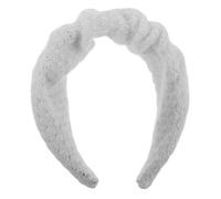 LOORGVEL Knitted Headband for Women Vintage Pleated Design Hairband Comfortable Knit Stylish Knotted Hair Accessory for Various Outfits for Everyday Wear and Special Occasions