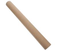 LOORGVEL Kraft Mailing Tube with Plastic Cap 46cm Length X 50mm Diameter 3mm Thick Cardboard Poster Tube for Artists and Architects for Blueprints Prints Scroll Paintings Document Shipping