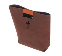 LOORGVEL Large Felt Bible Tote Bag with Handle Portable Bible Study Organizer and Shopping Handbag for Outdoor and Office Use for Cosmetics Toiletries and Essentials Storage
