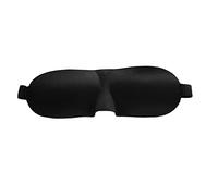 LOORGVEL Lightweight Contoured Sleep Mask with Breathable and Adjustable Strap No Eye Pressure Comfortable Eye Cover for Sleeping Travel Work and Naps Black