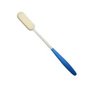 LOORGVEL Long Handle Bath Brush with Non Slip Grip for Back Scrubbing and Massaging Shower Brush for Men Women and Elderly Stress Relief Body Exfoliator Tool