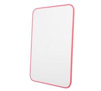 LOORGVEL Magnetic Small Whiteboard Double-Sided Dry Erase Board with Soft Edges for School Office Use Smooth Surface Easy to Wipe and Reuse Portable Lightweight Writing and Random Color