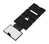 LOORGVEL Makeup Palette Chic Elegant Design with Mirror Mini Foldable Lightweight Portable Abs Multifunctional Organizer for Travel and Daily Use for Makeup Enthusiasts