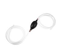 LOORGVEL Manual Hand Pump Fuel Transfer Siphon for Gasoline Petrol Oil with Hose Portable Vehicle and Fish Tank Liquid Extractor One Way Backflow Easy Carry Emergency Tool