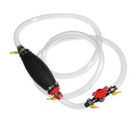 LOORGVEL Manual Hand Pump Gasoline Siphon Transfer Pump for Car Emergency Fuel and Water Extraction with Secure Grip and Hose Portable Oil Drainer for Petrol and Diesel Fluid