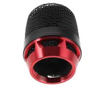LOORGVEL Metal Mesh Microphone Grille Replacement for Handheld Mics with Sturdy Construction and Wind Noise Reduction Live Streaming Recording Accessory