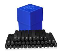 LOORGVEL Metal Number Letter Punch for Engravers and Woodworkers Precise Stamping Tools for Industrial Use Versatile Metal Punch Kit for Branding Plastic Paper Multi Material Marking
